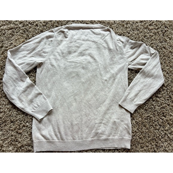 J. Crew Holiday Christmas Flamingo/ Sweater size L K4601 - Picture 8 of 8